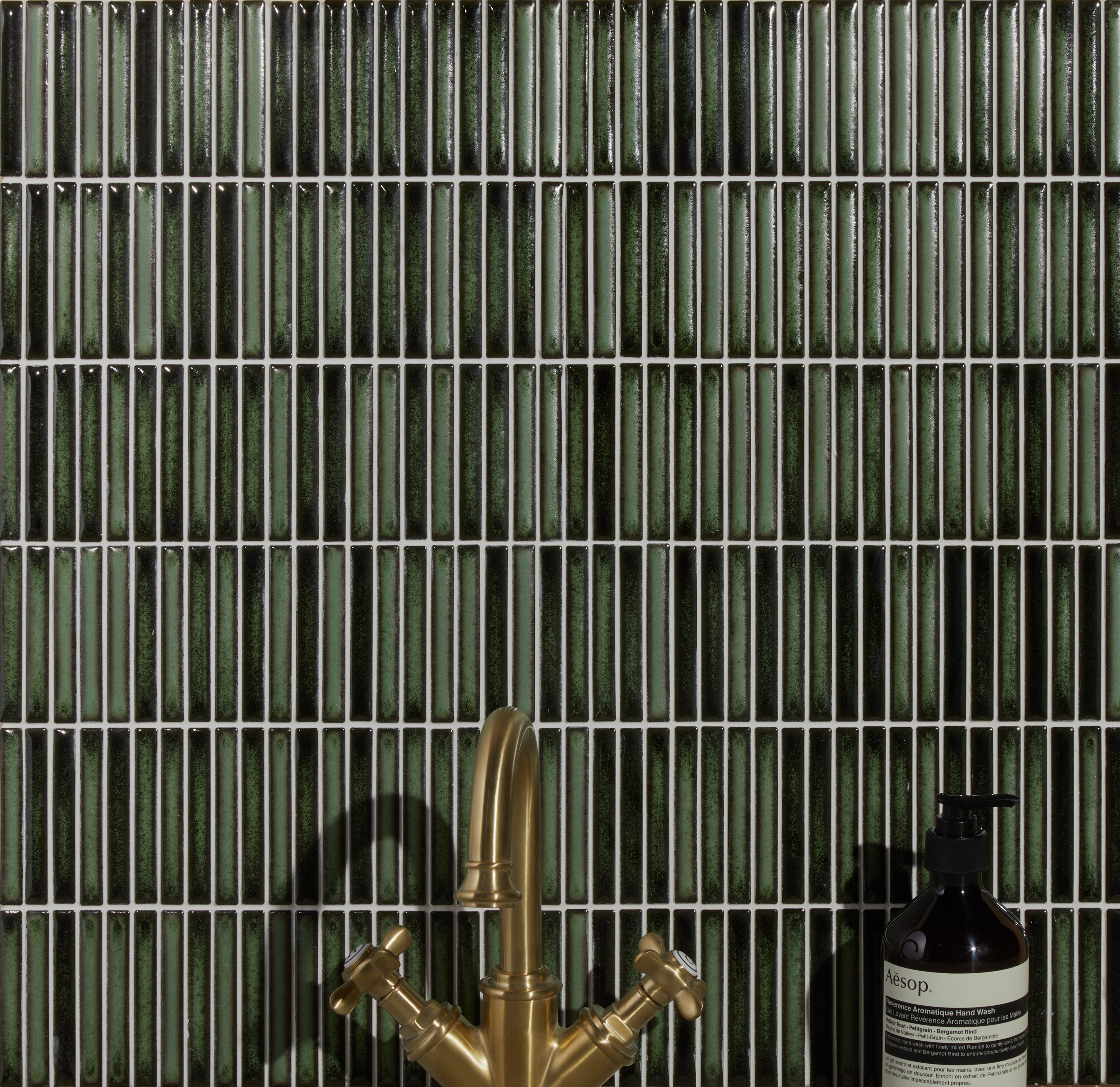 Bamboo Lustre Forest Mosaic 28.2x29.4cm