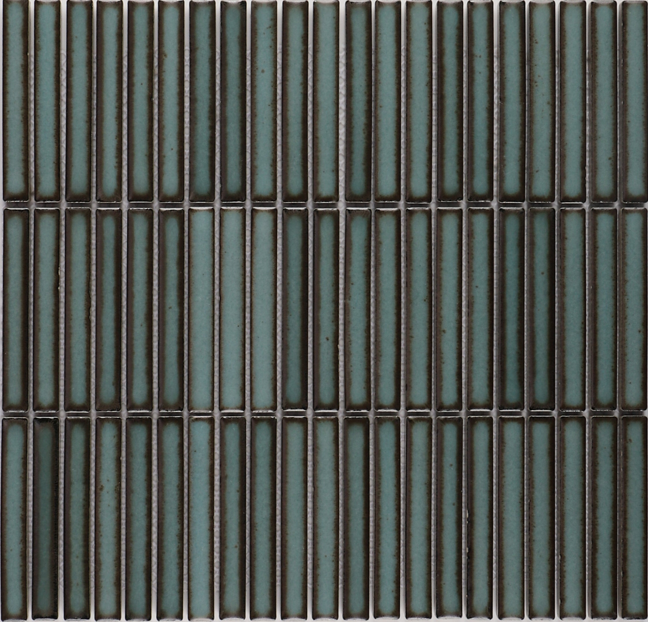 Bamboo Lustre Teal Mosaic 28.2x29.4cm