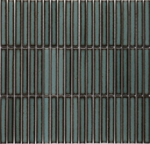 Bamboo Lustre Teal Mosaic 28.2x29.4cm