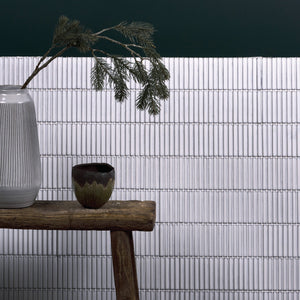 Bamboo White Mosaic 28.4x29.5cm