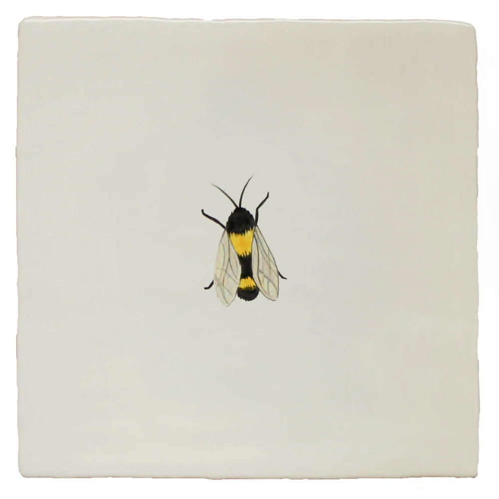 Garden Insects Resting Bee 13x13cm