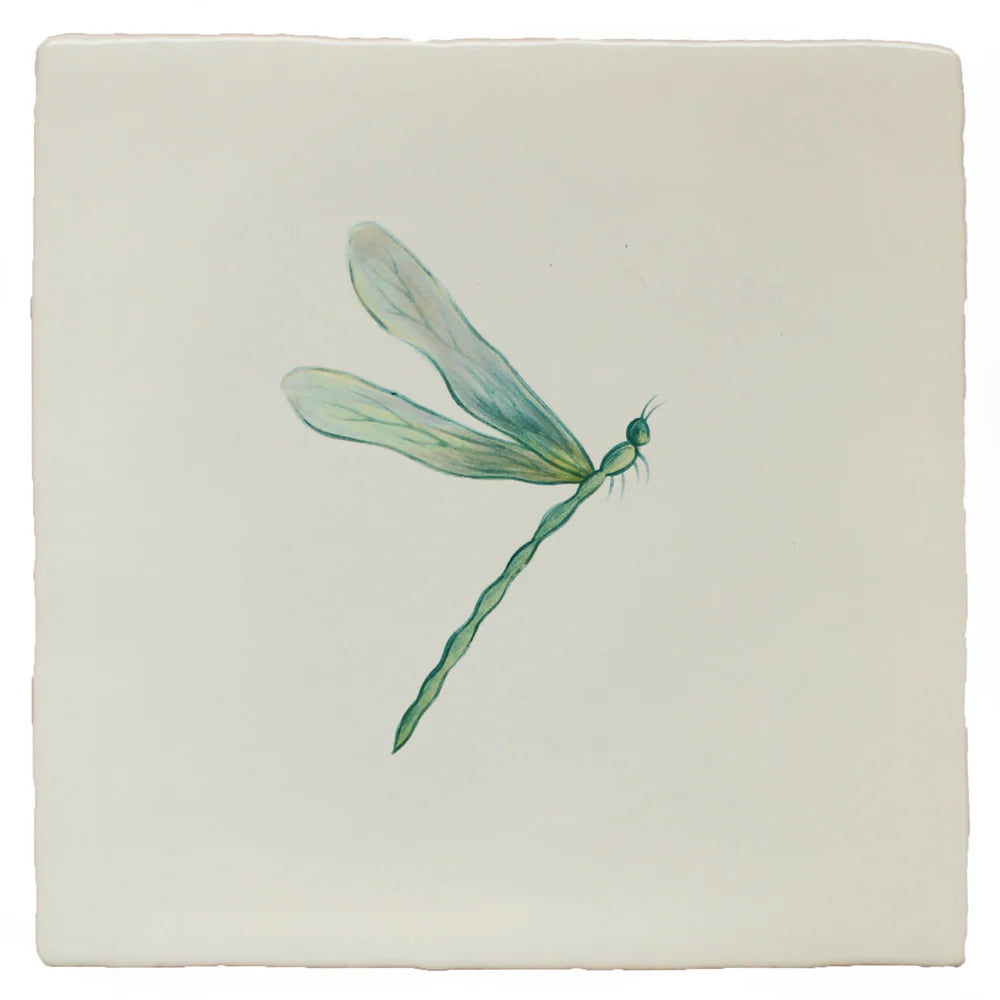 Garden Insects Resting Dragonfly Right 13x13cm