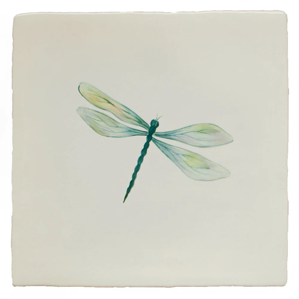 Garden Insects Dragonfly in Flight Right13x13cm