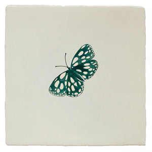 Garden Insects Marbled Butterfly Left 13x13cm