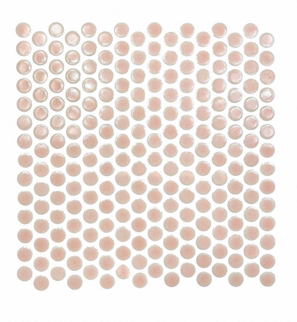 Copenhagen Pink Penny Round Mosaic 29.4x29cm