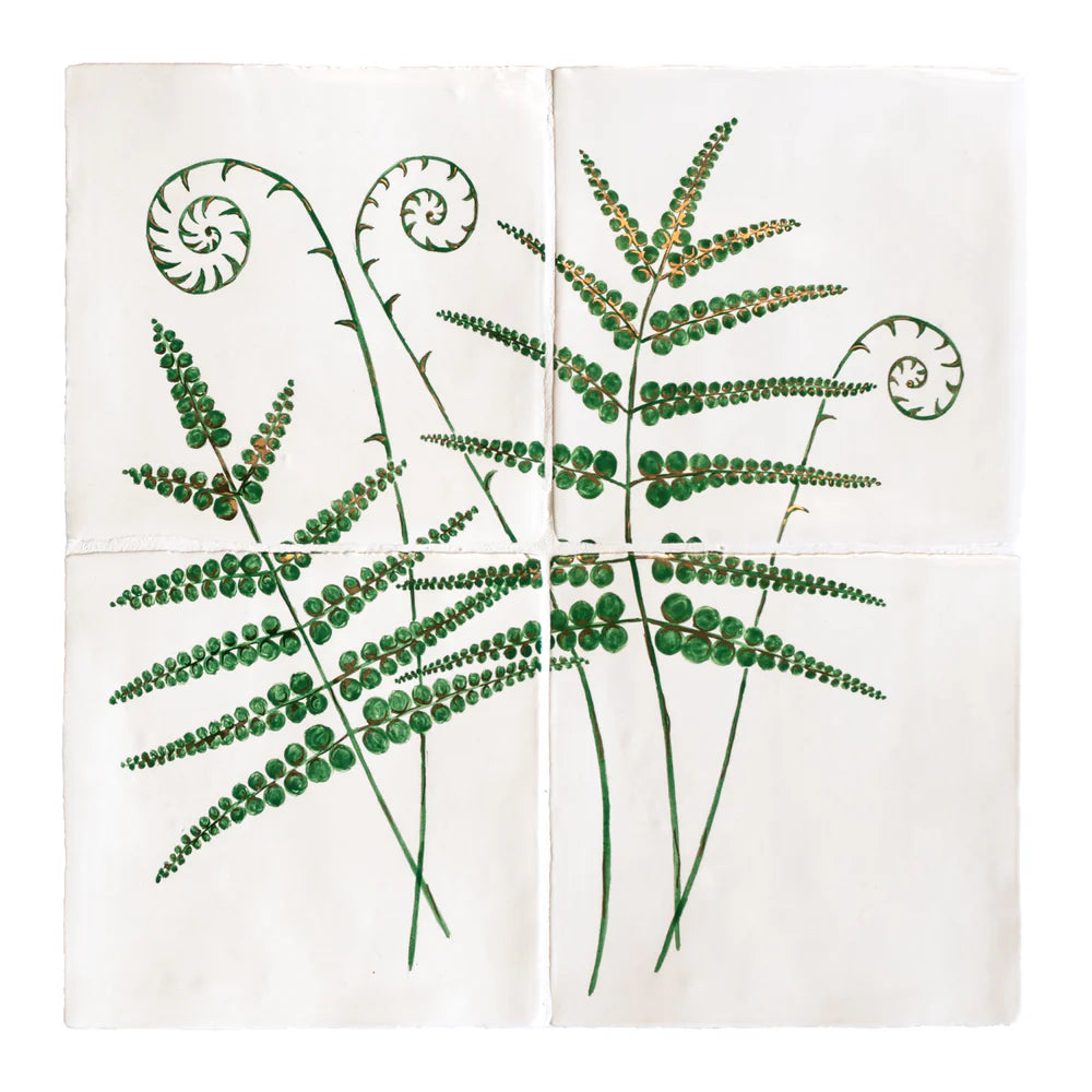 Glass House Cinnamon Fern 26x26cm Panel