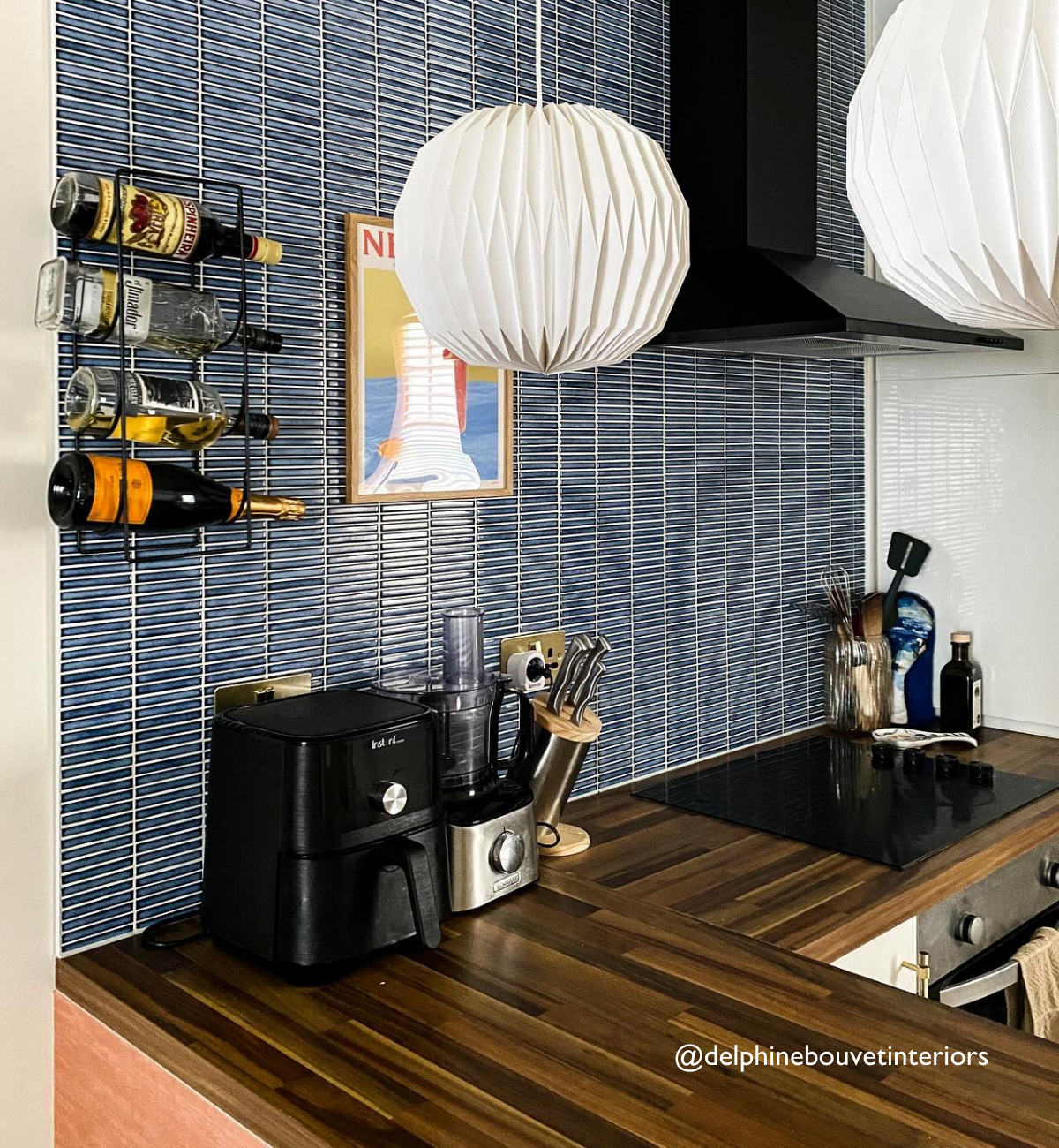 Copenhagen Kit Kat Blue Mosaic 29.6x28.4cm