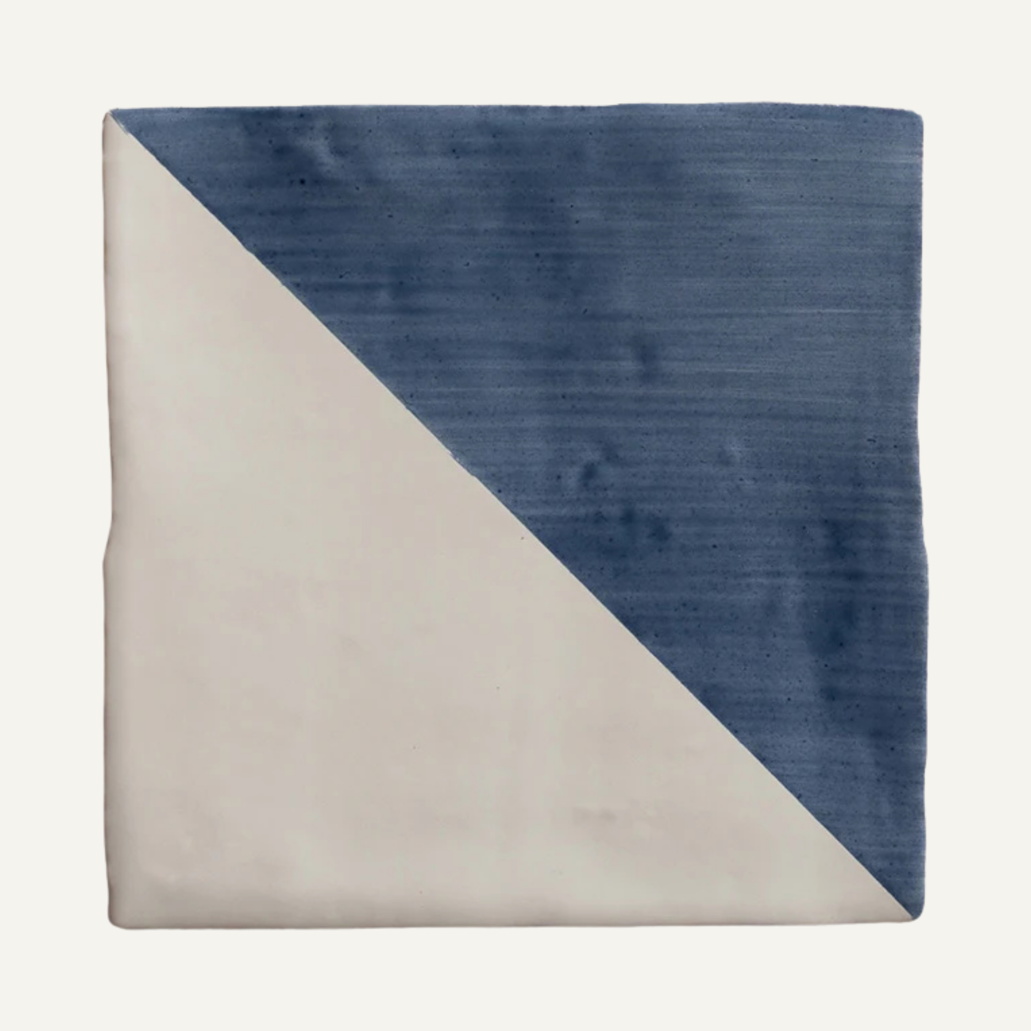 Studio Jamboree Hand-painted Denim Tri 13x13cm