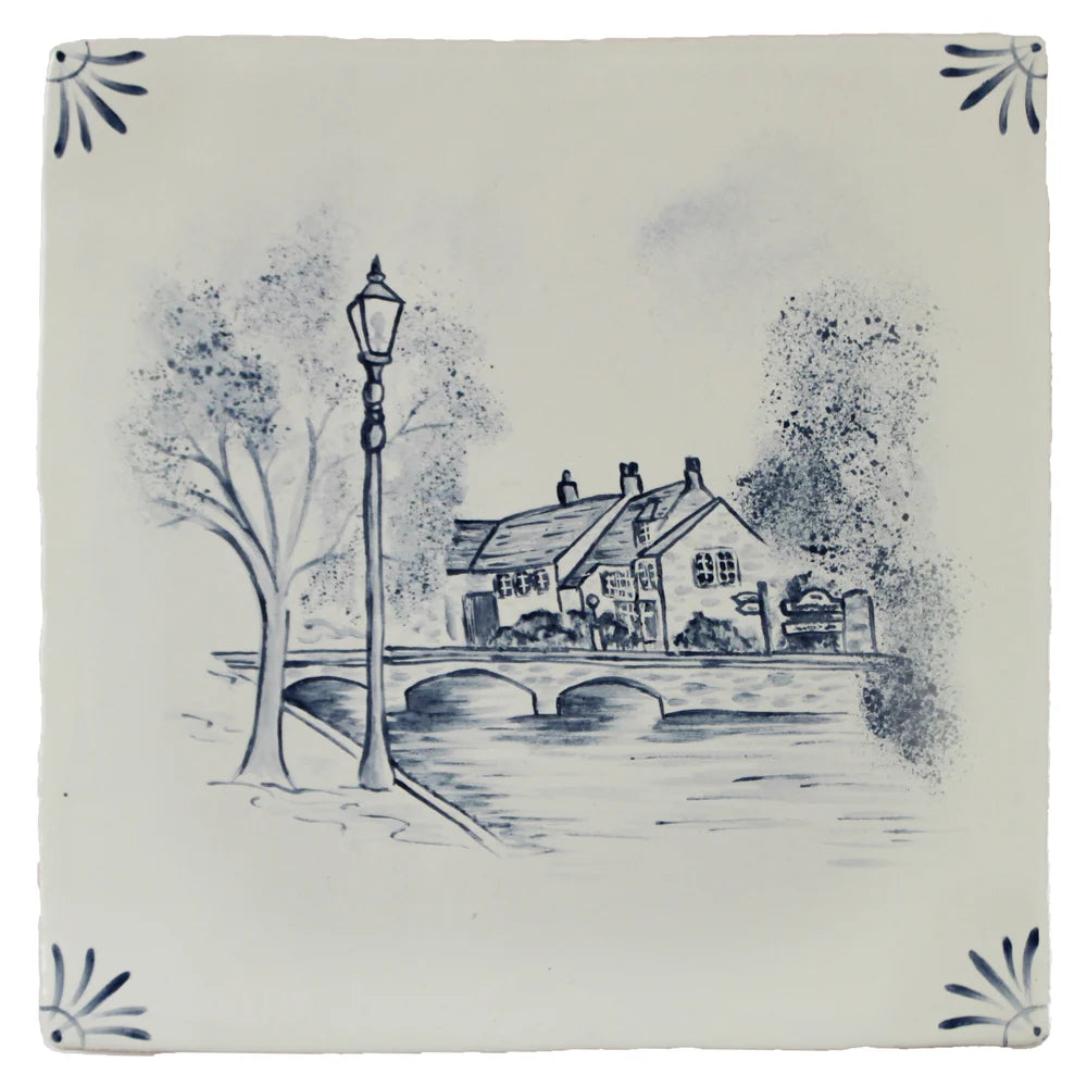 Cotswold Delft Bourton-On-The-Water 13x13cm