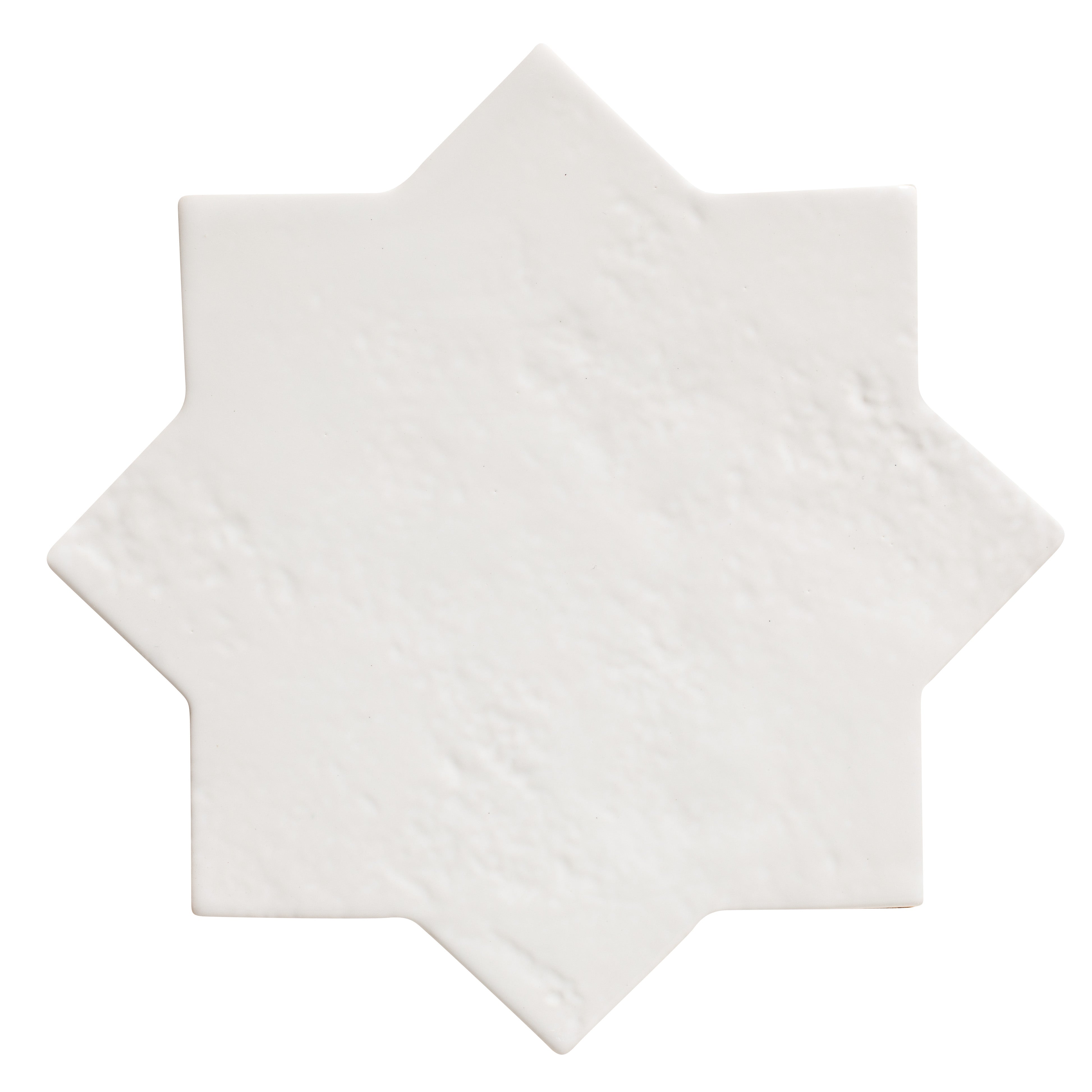 Fez Star White 20.5x20.5cm