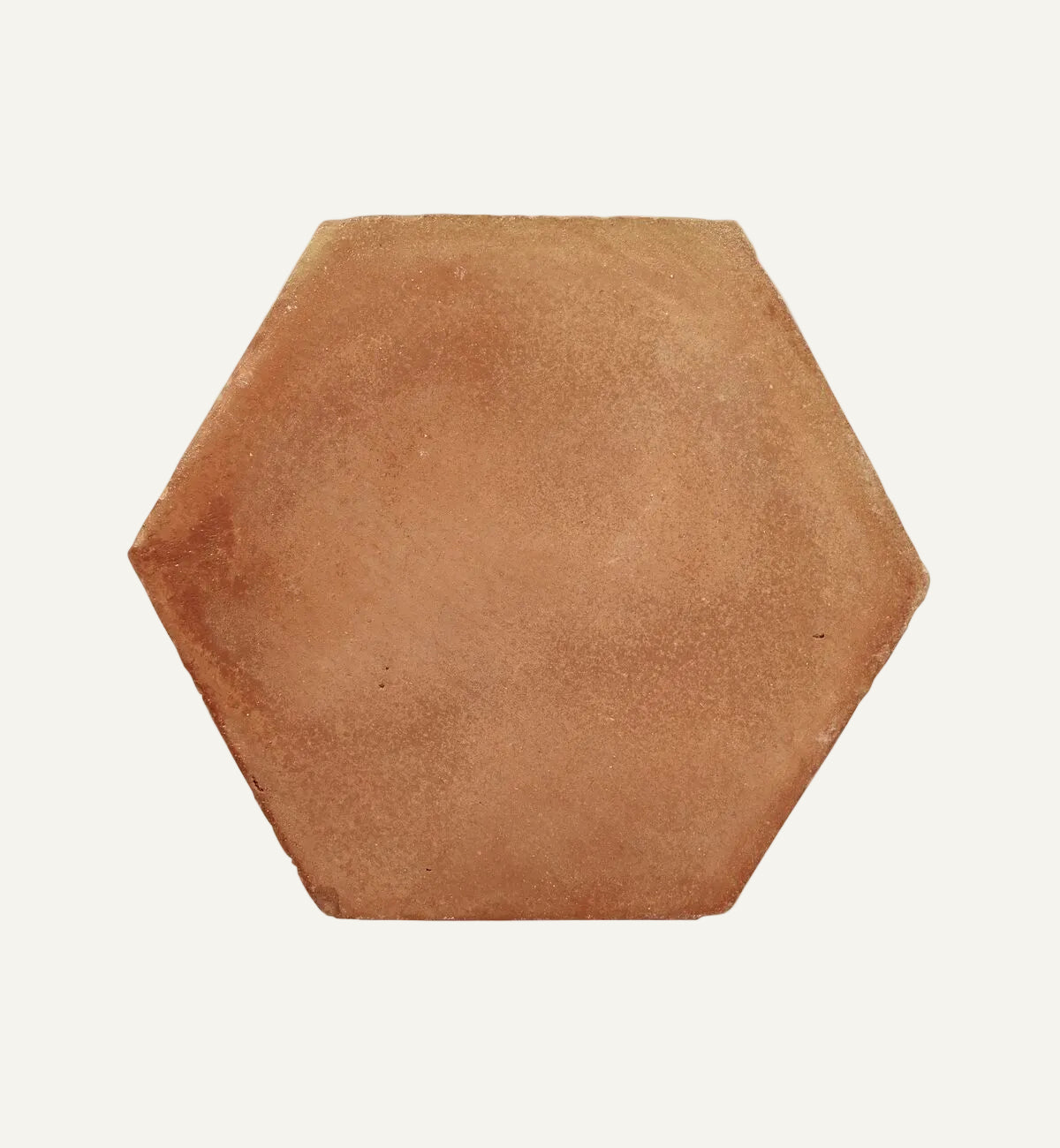 Handmade Classic Hexagon Terracotta 20x20cm