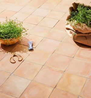 Handmade Classic Square Terracotta 20x20cm