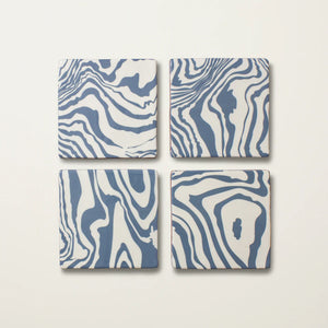 Henry Holland Studio Pour Blue Glazed 13x13cm