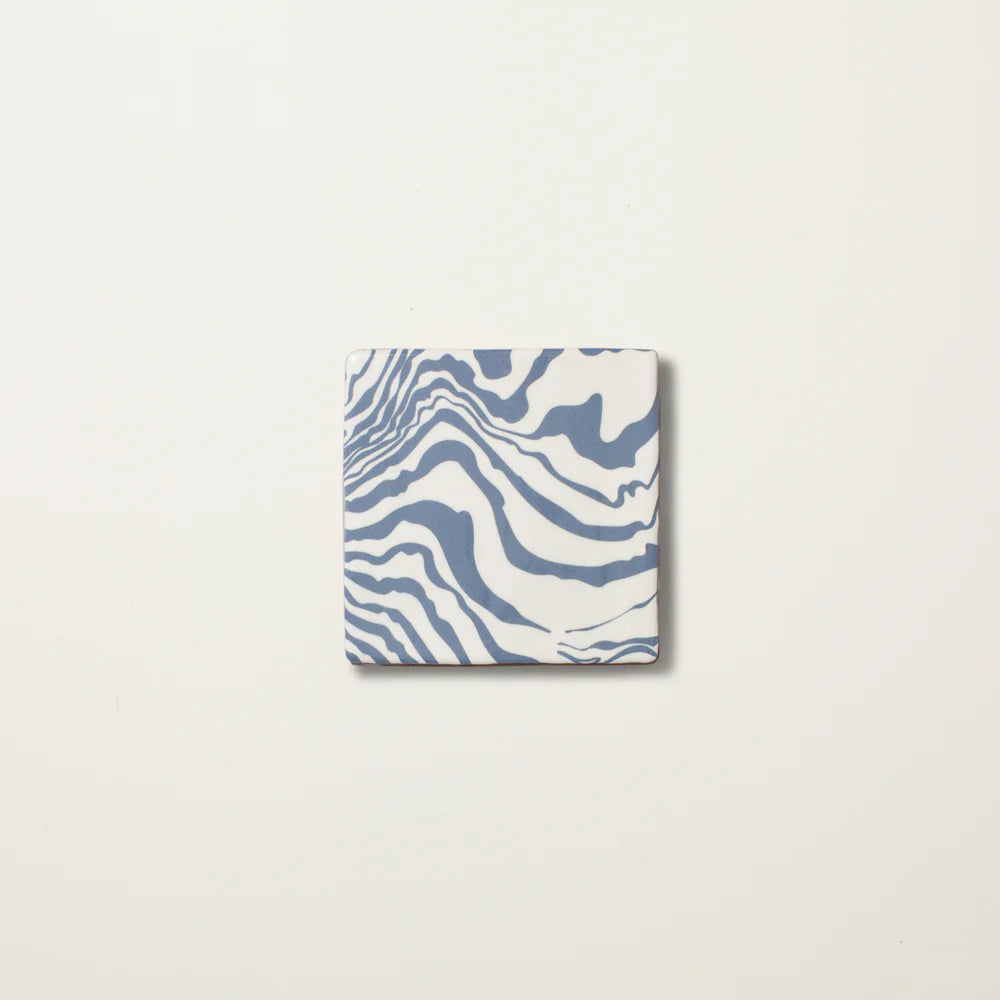 Henry Holland Studio Pour Blue Glazed 13x13cm