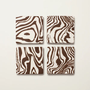 Henry Holland Studio Pour Brown Glazed 13x13cm