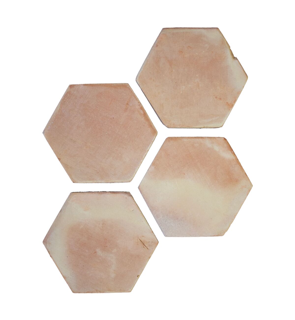 Handmade Classic Hexagon Terracotta 20x20cm