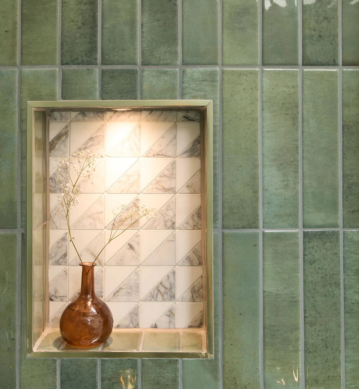 Ottimo Marble Triangles Mosaic 30.5x30.5cm