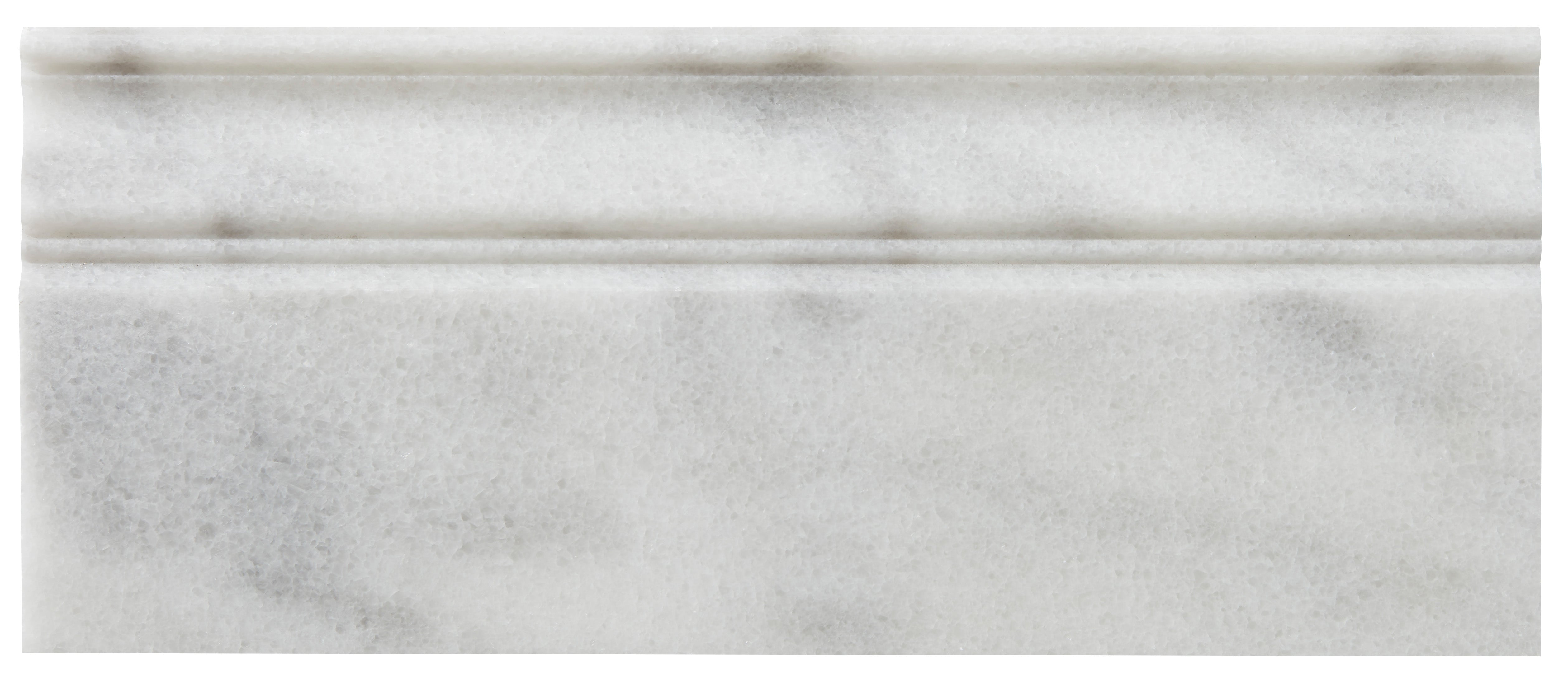 Long Island Honed Marble Skirting 12.7x30.5cm