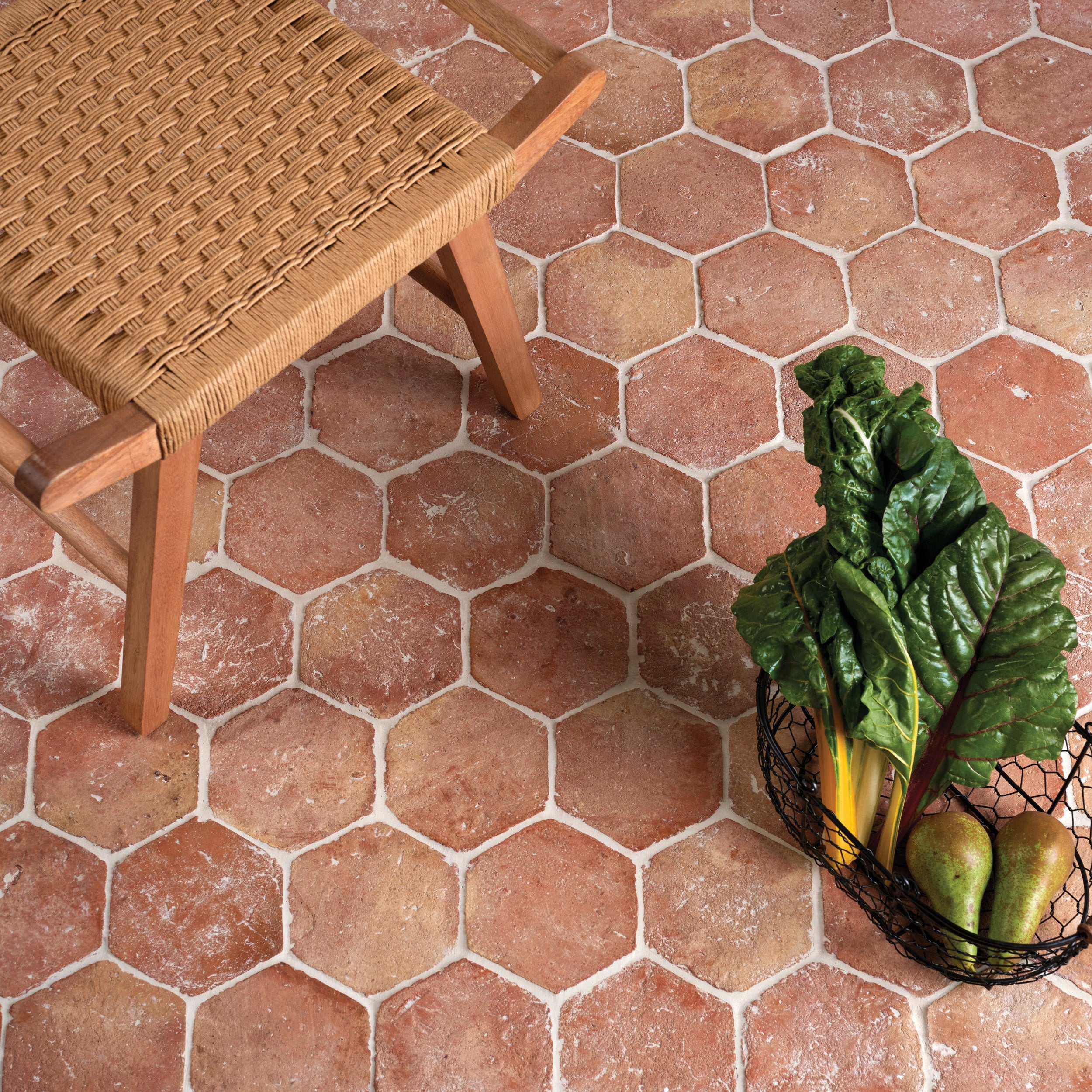 Marlborough Terracotta Hexagon 15x17cm