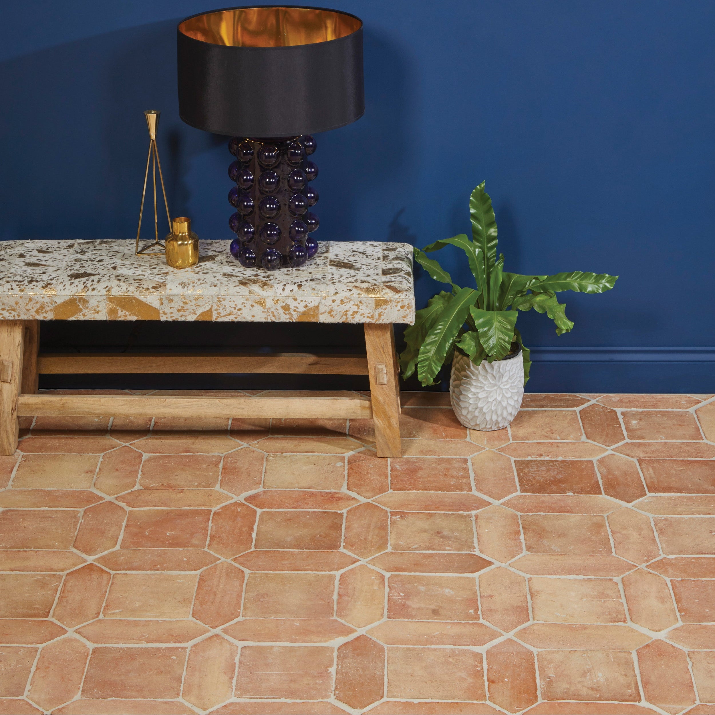 Marlborough Terracotta Square 20x20cm