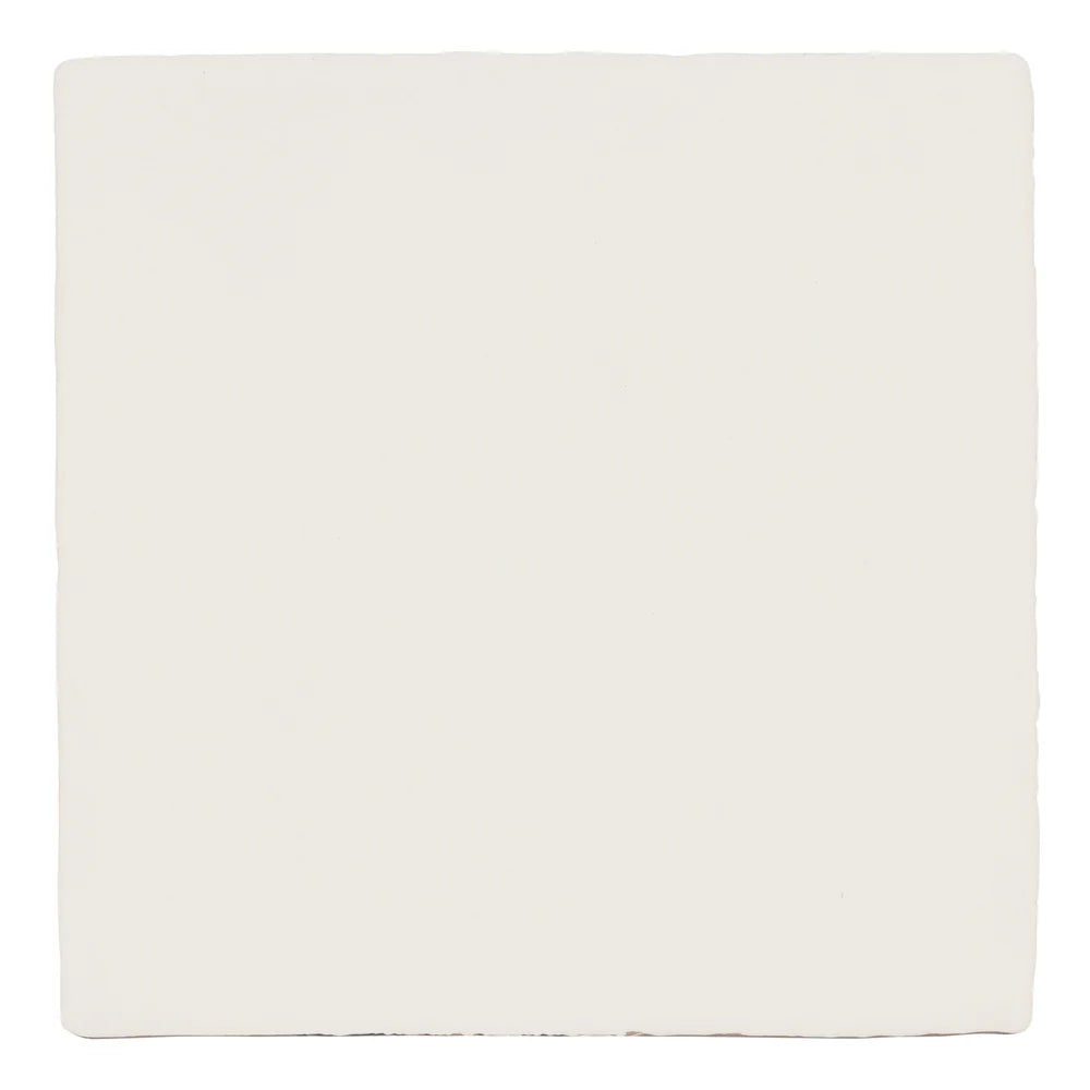 Chalk White Plain Matt 13x13cm