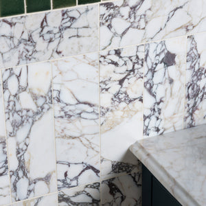 Medici Viola Honed Marble 10x30.5cm