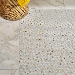 Palazzo Oro Brickbond Square Marble Mosaic 30x30cm