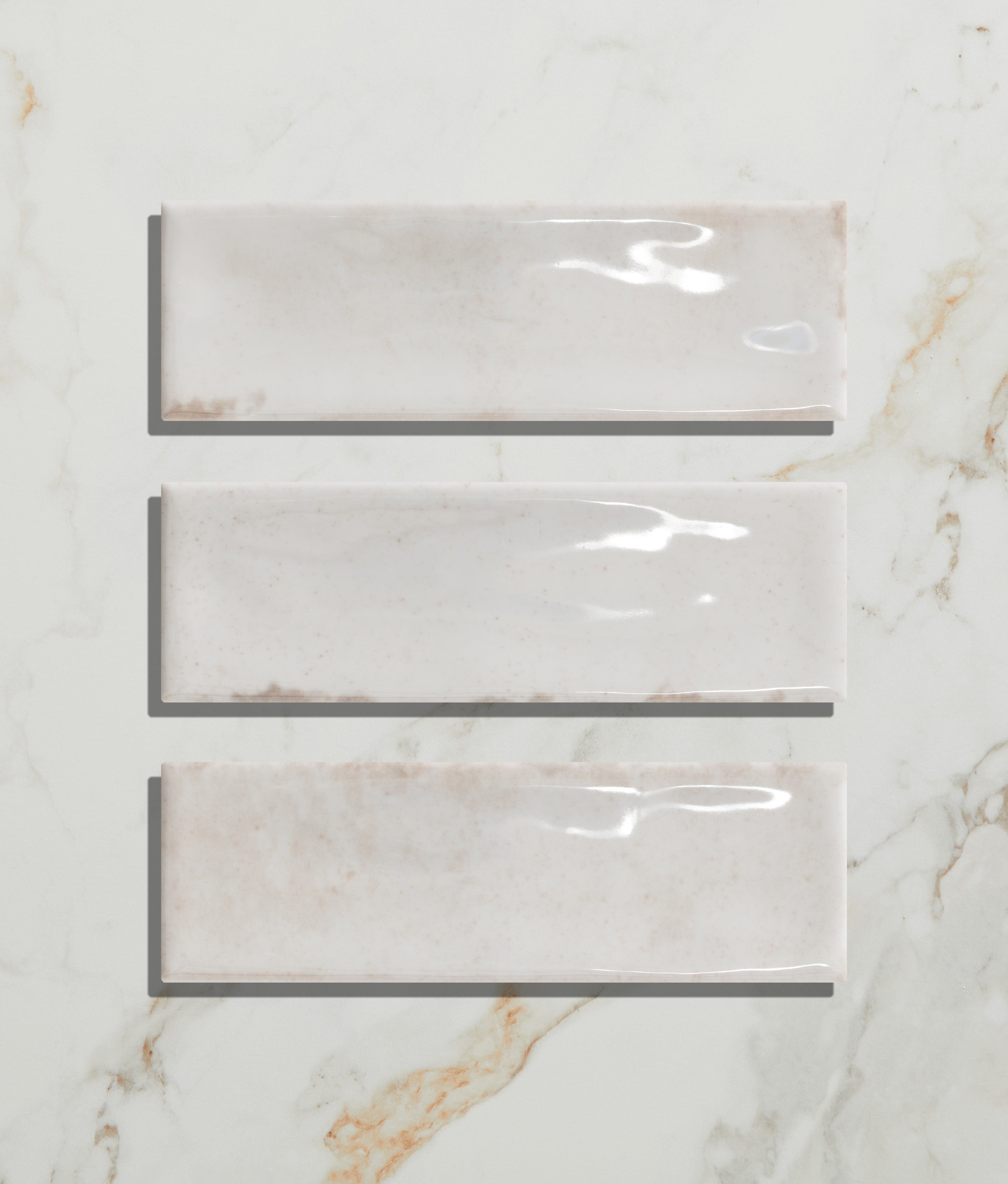 Petite Porcelain Gloss White 5x15cm