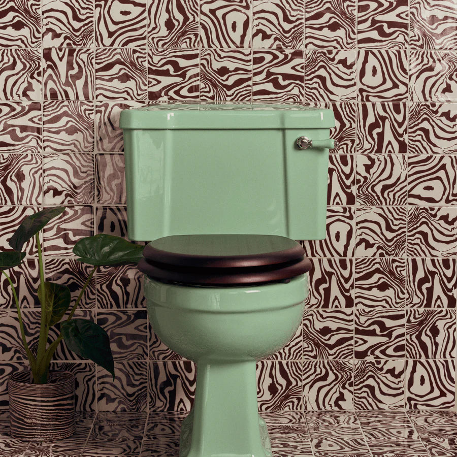 Henry Holland Studio Pour Brown Glazed 13x13cm