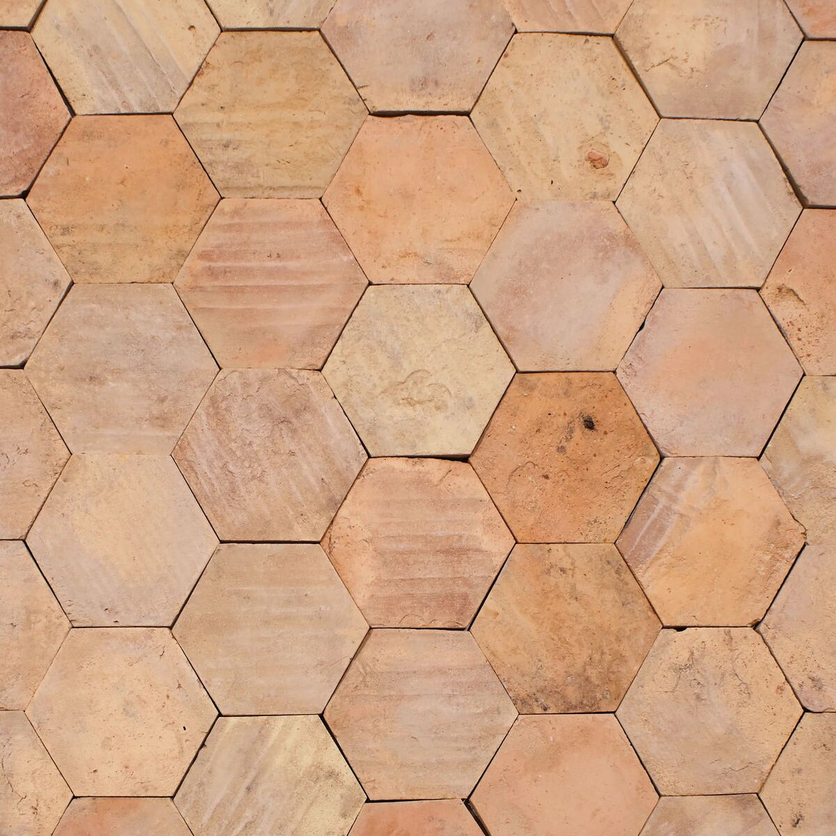 Reclaimed Terracotta Hexagon 15x15cm
