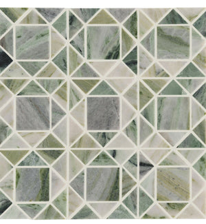 Seaspray Green Jewel Mable Mosaic 29.8x29.8cm