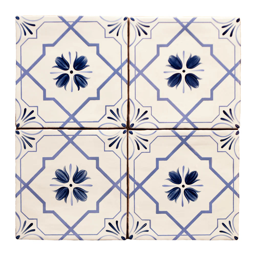 Safran Flowers Sky 13x13cm