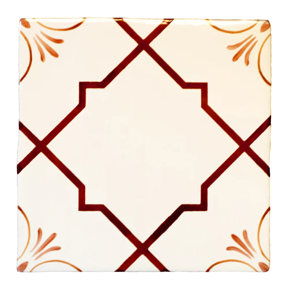 Safran Trellis Earth 13x13cm