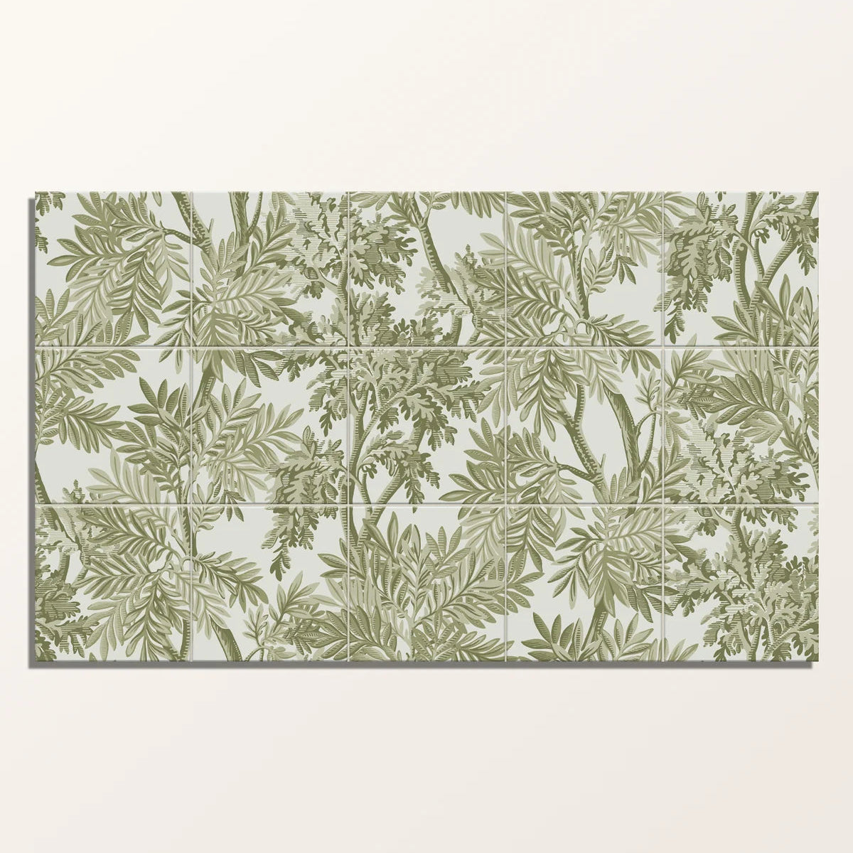 Tapestry Trees Forest Mural -Sanderson