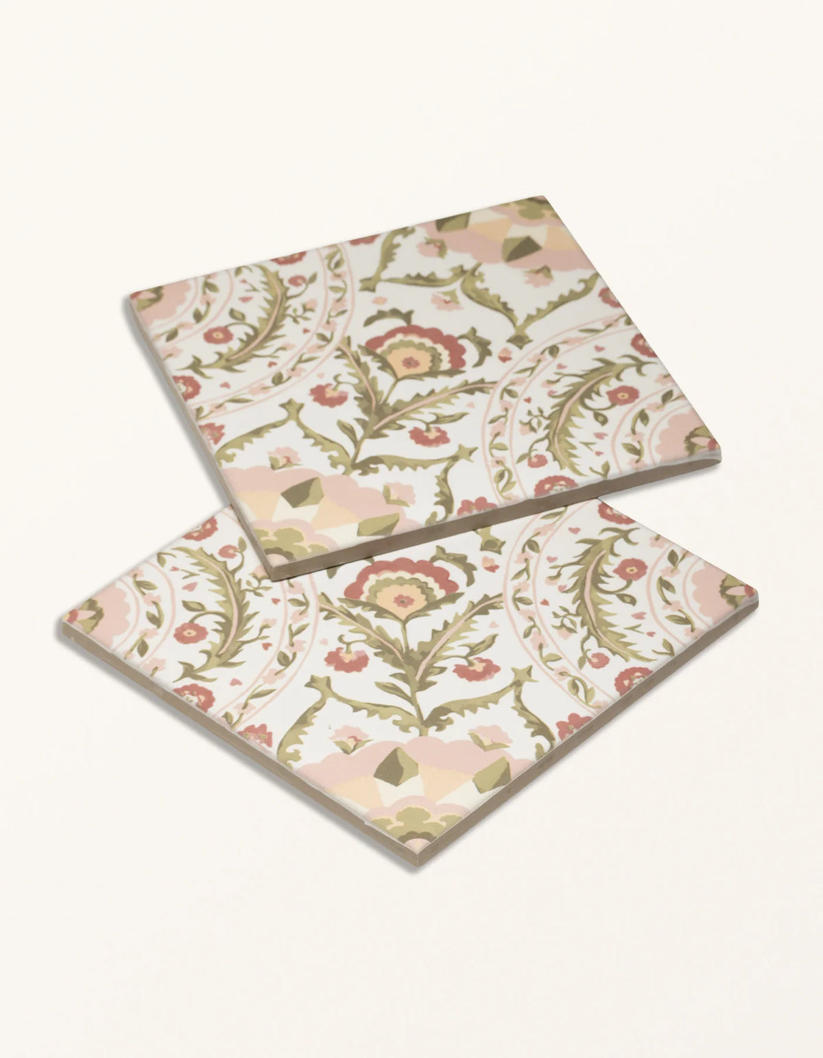 Anthos Pink 20x20cm -Sanderson