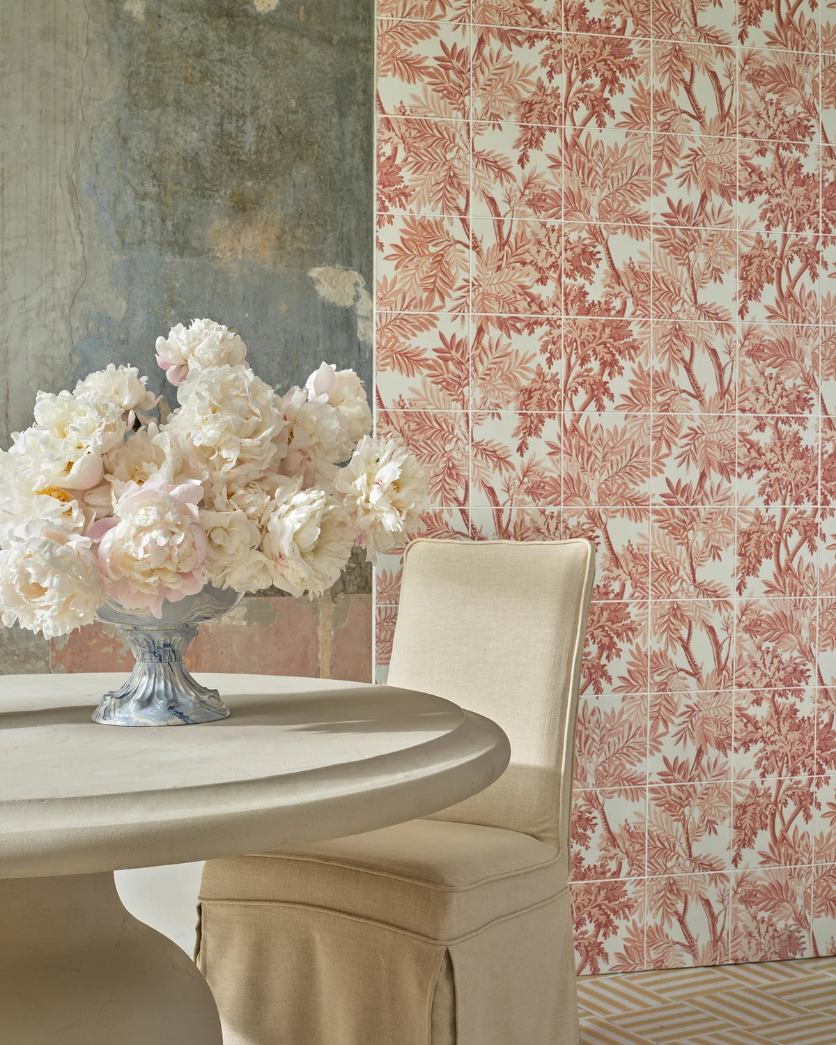 Tapestry Trees Berry Mural  -Sanderson