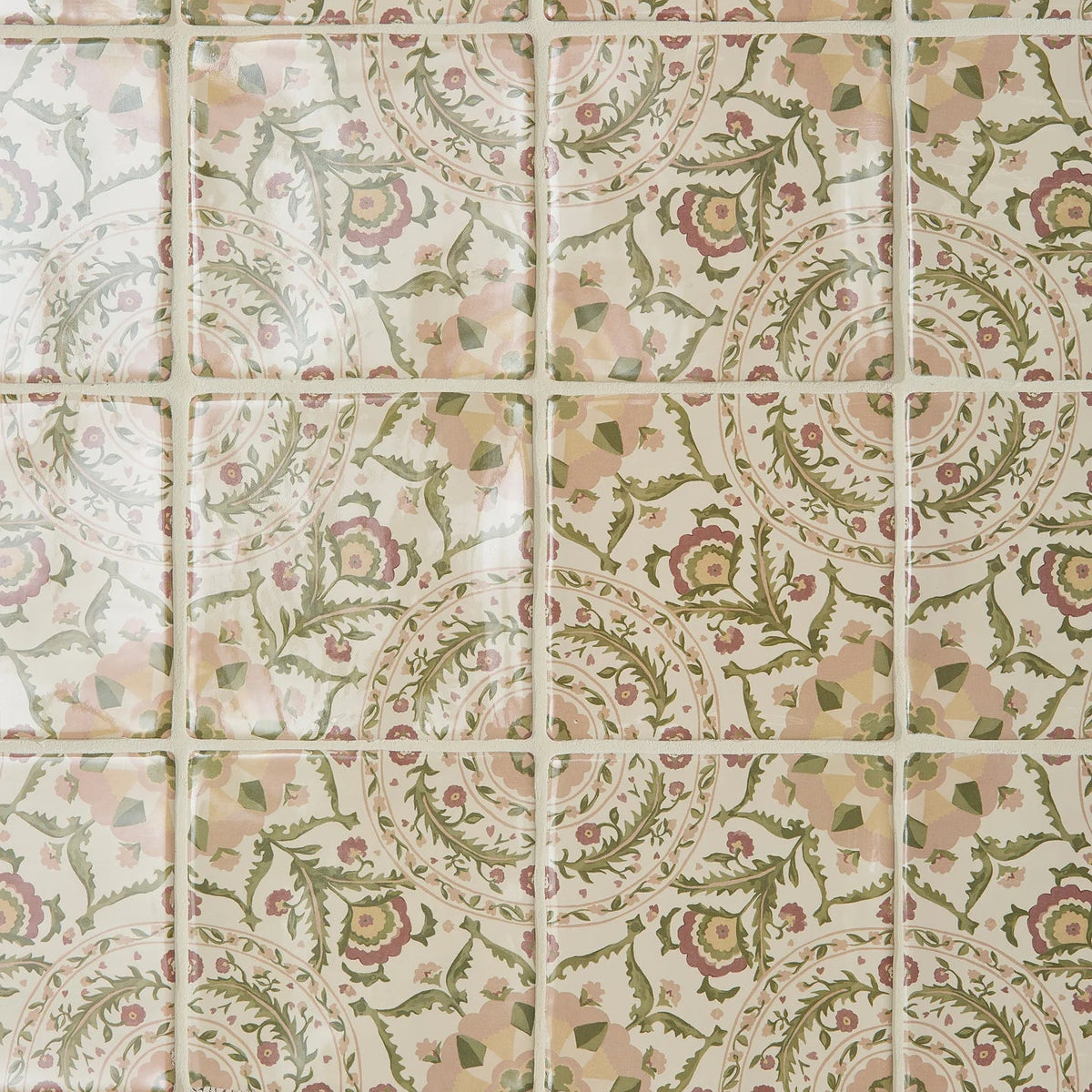 Anthos Pink Clay 13x13cm - Sanderson