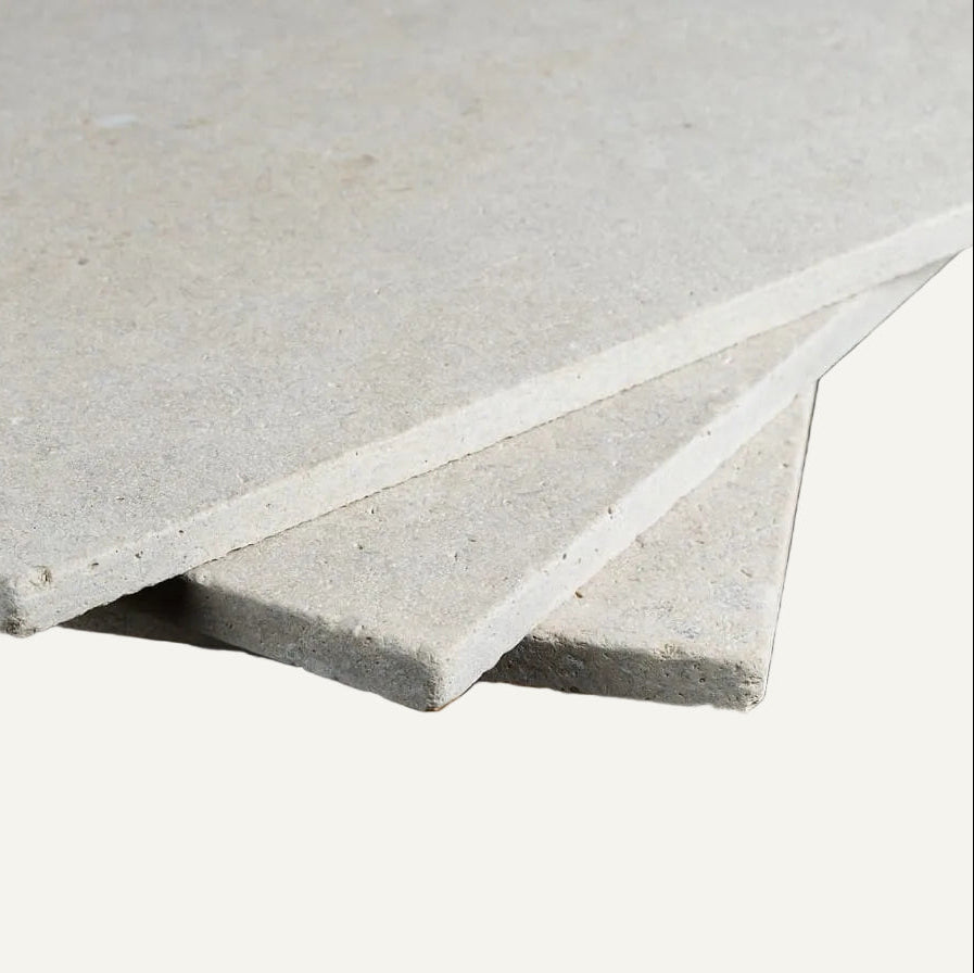 Ashen Pumice Seasoned Tumbled Limestone 50cmxRandom Length