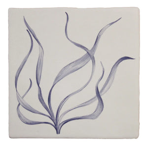 Seaweed Garden Sea Grass Delft 13x13cm