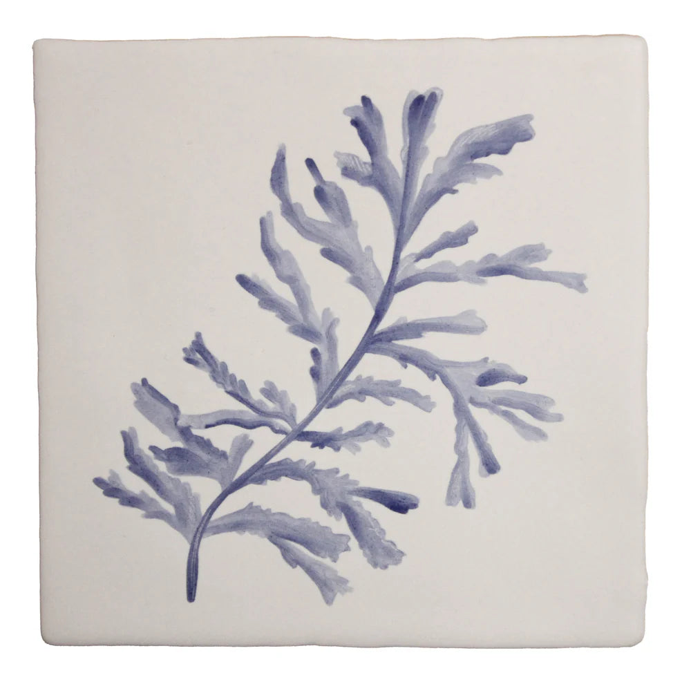 Seaweed Garden Serrated Wrack Delft 13x13cm