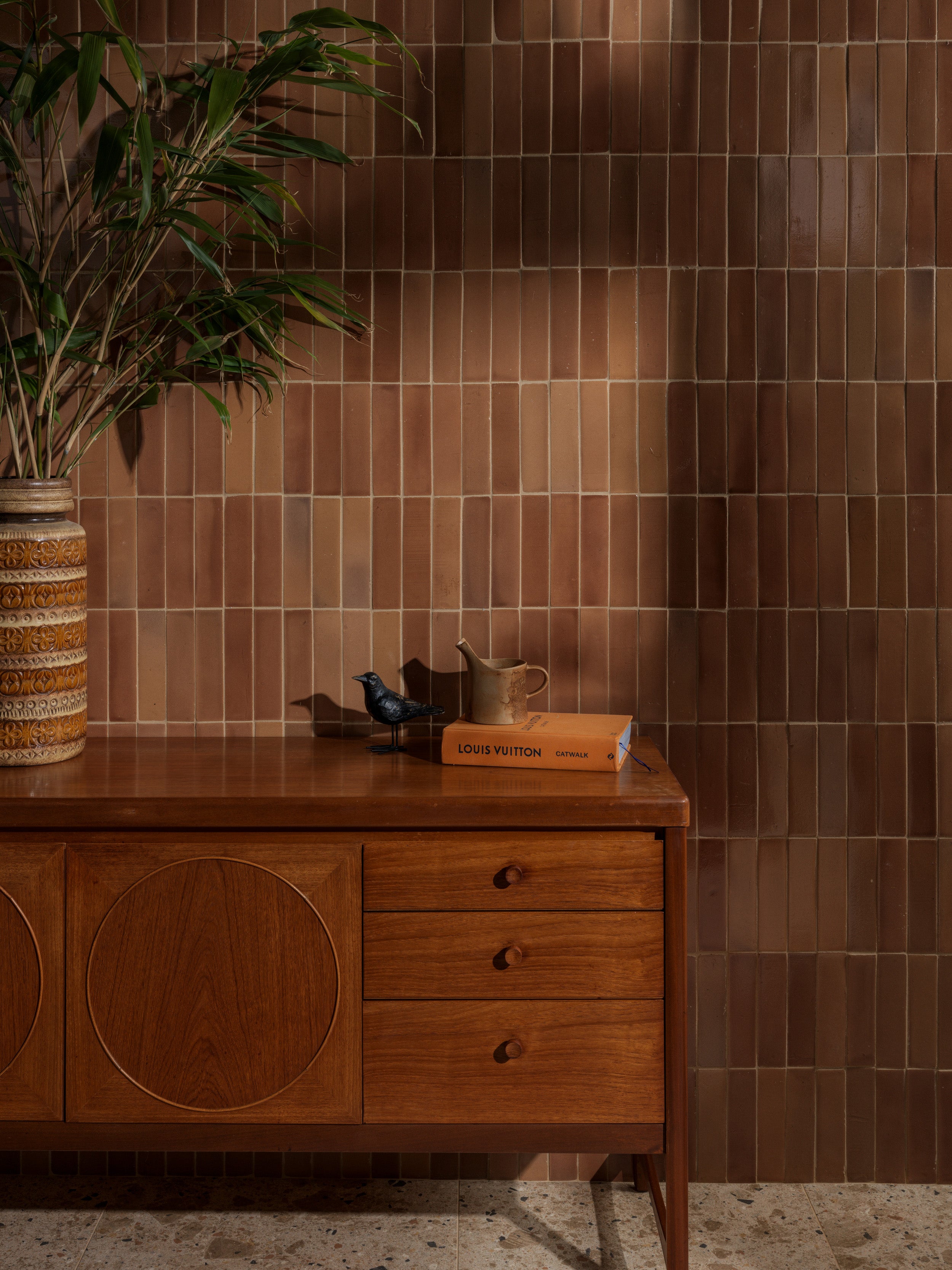 Stone Glaze Tan 5x20cm