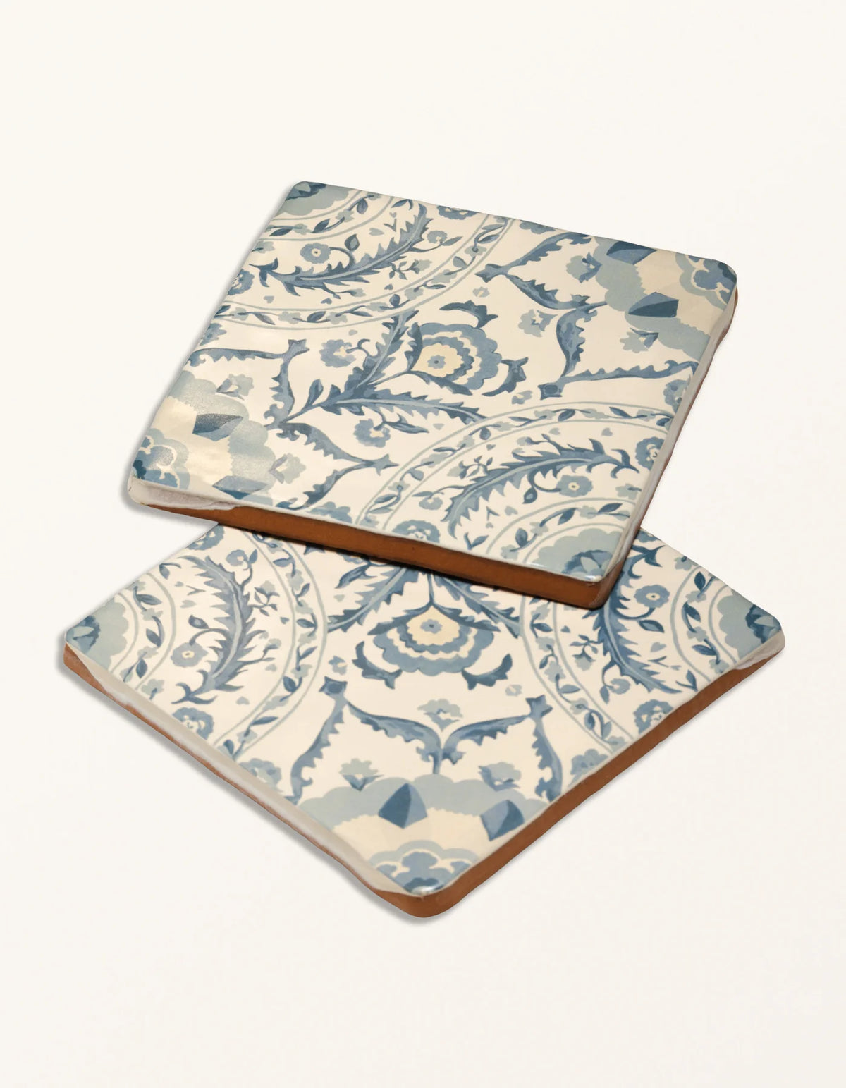 Anthos Pottery Blue 13x13cm - Sanderson