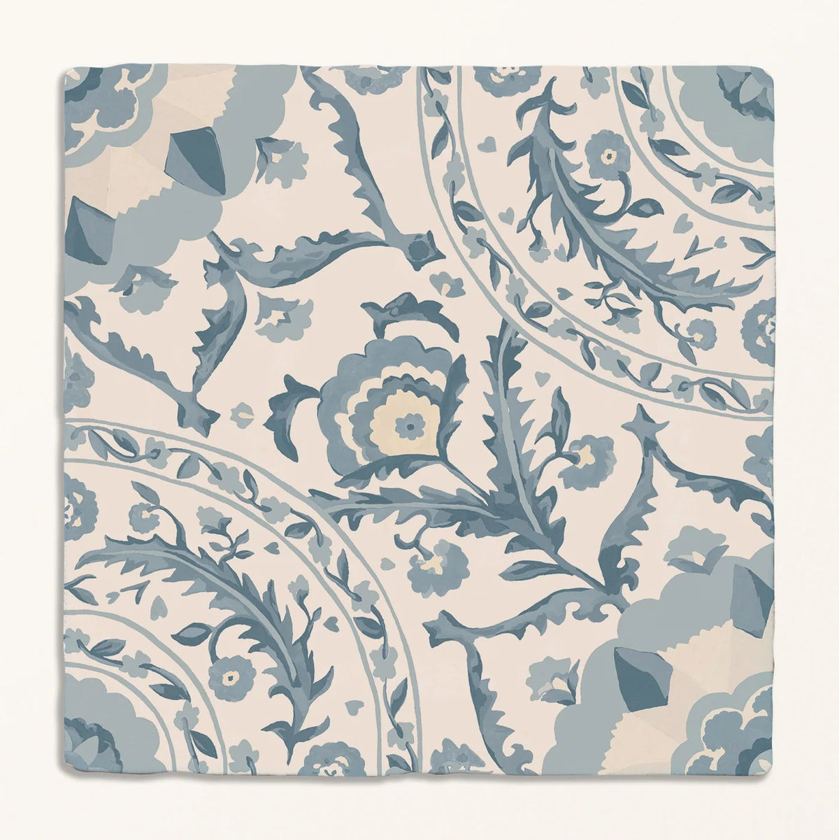 Anthos Pottery Blue 13x13cm - Sanderson