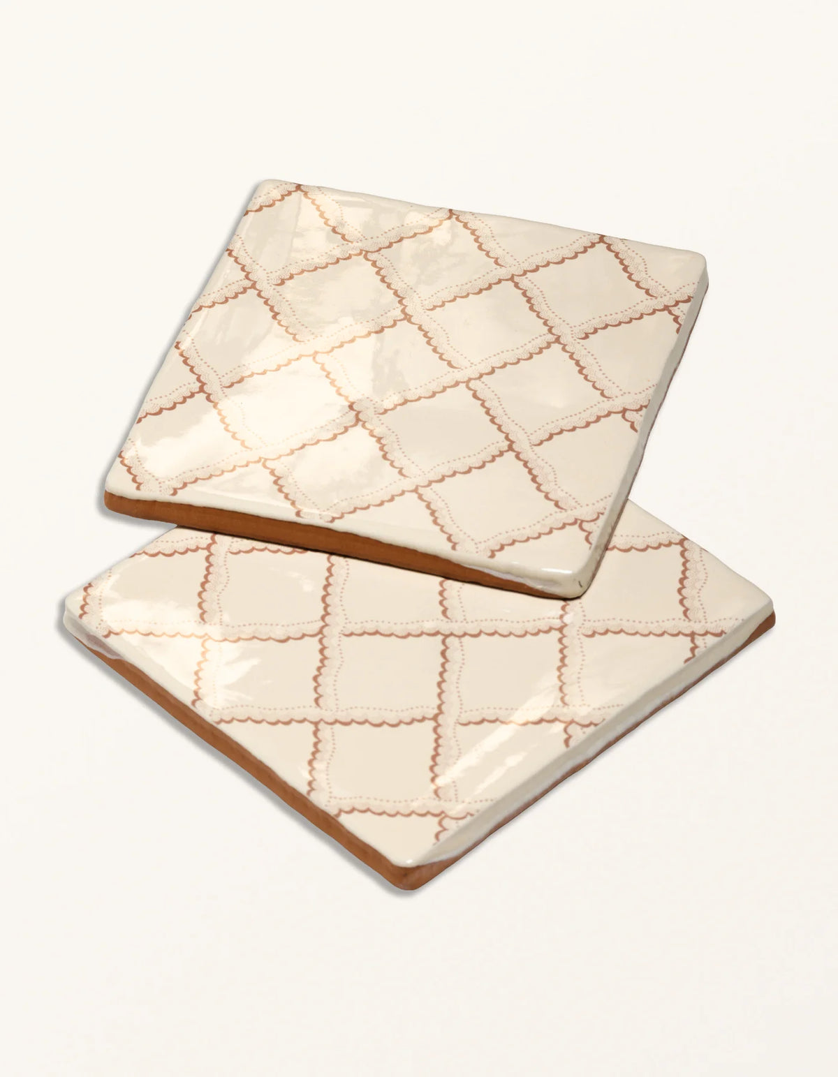Rye Pink Clay 13x13cm - Sanderson