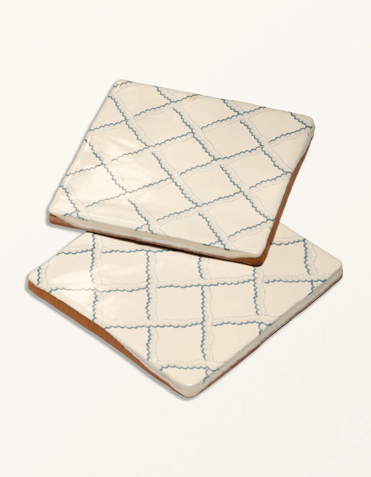 Rye Pottery Blue 13x13cm - Sanderson