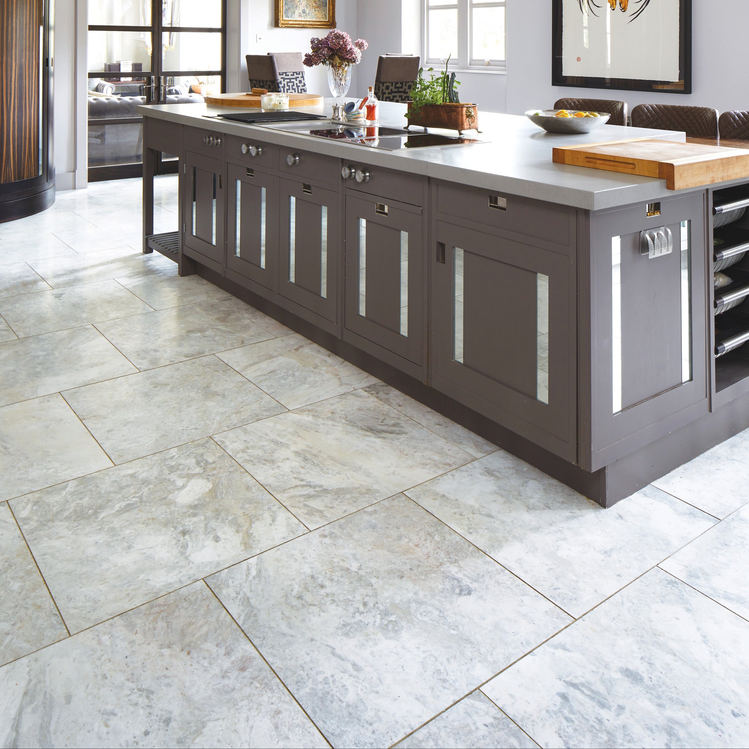 Taj Mahal Honed Marble 40.6x61cm