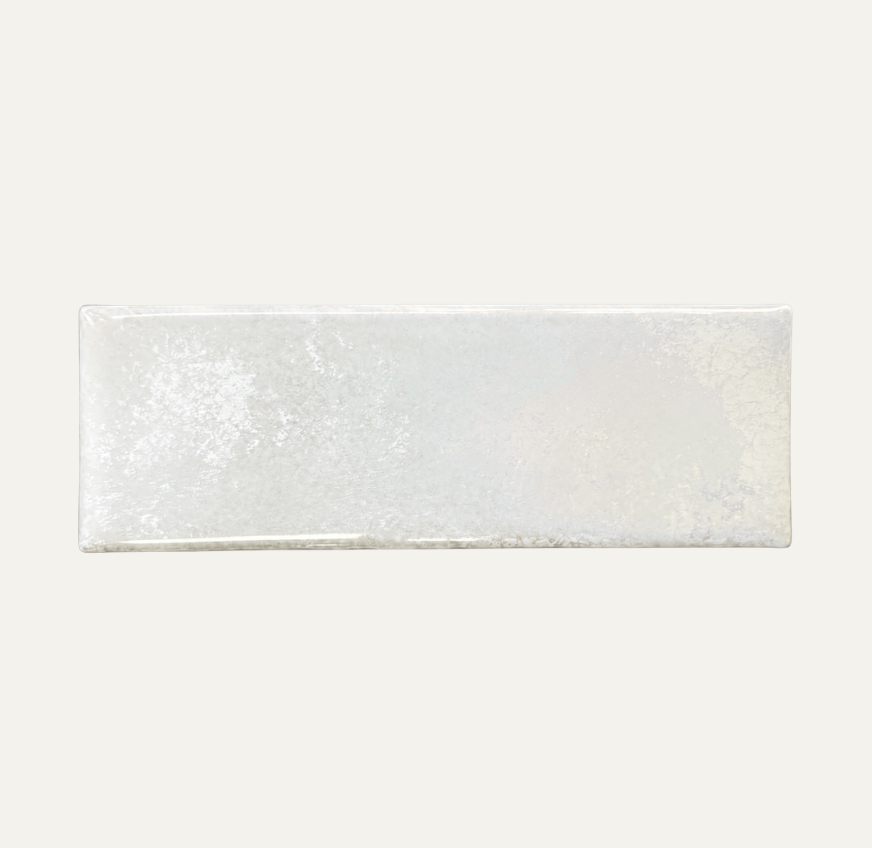 Zella White 18.6x6cm