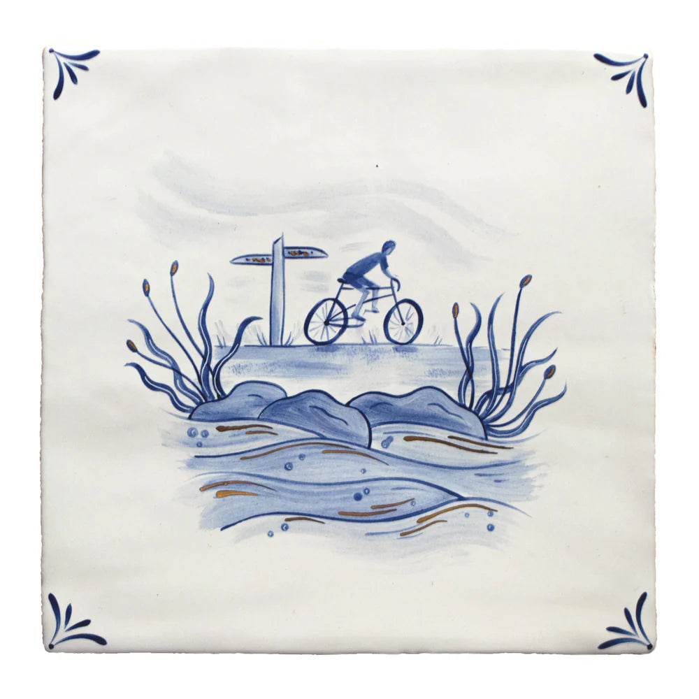 Wilderness Delft Camel Trail with Gold 13x13cm