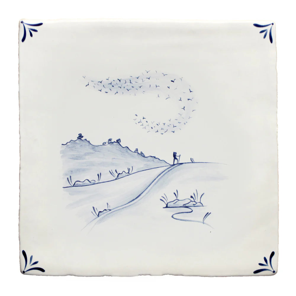 Wilderness Delft Murmurations 13x13cm