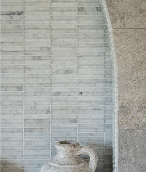 Long Island Bamboo Marble Mosaic 30.5x30.5cm